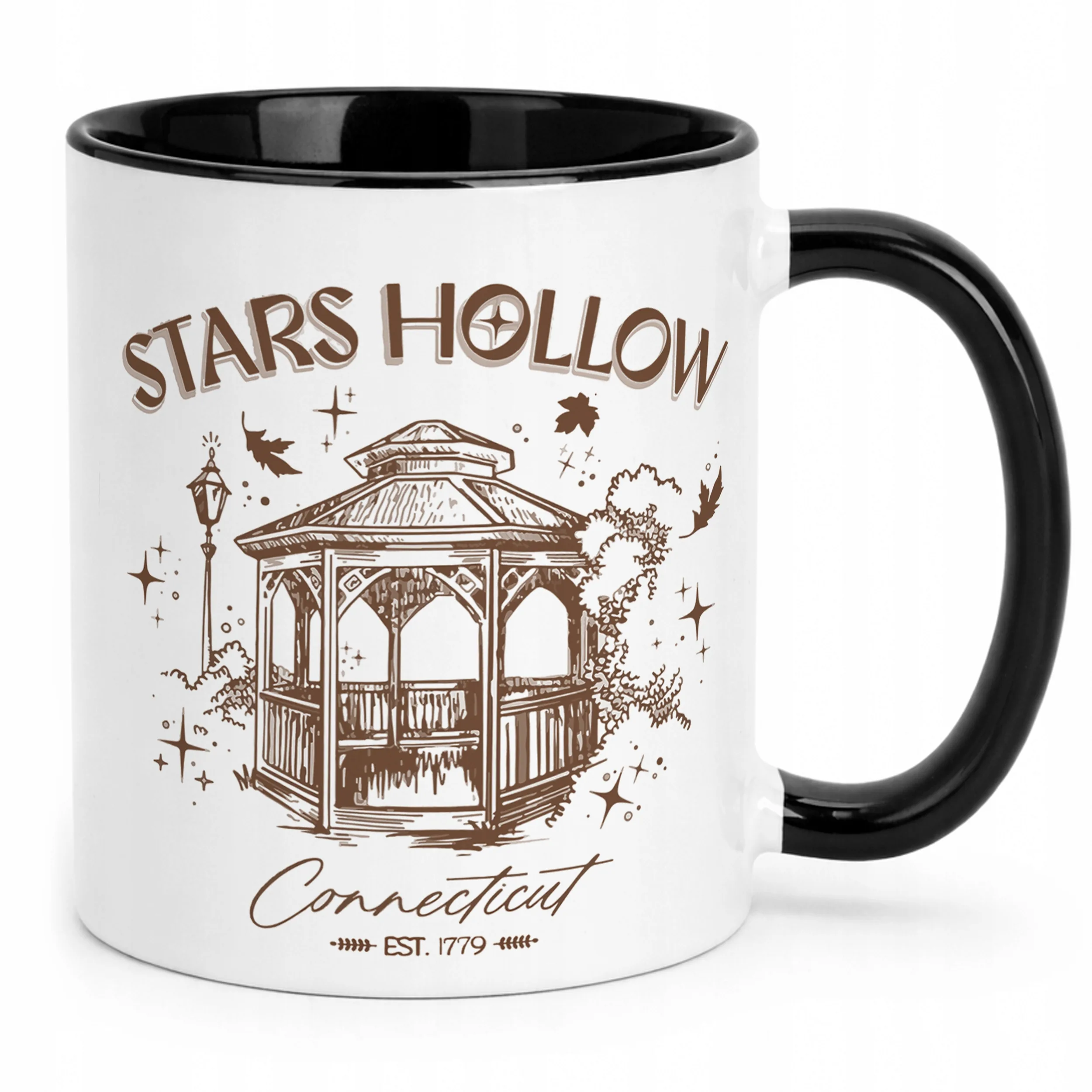 Kubek Czarny Gilmore Girls Dla Fanów Serialu Stars Hollow