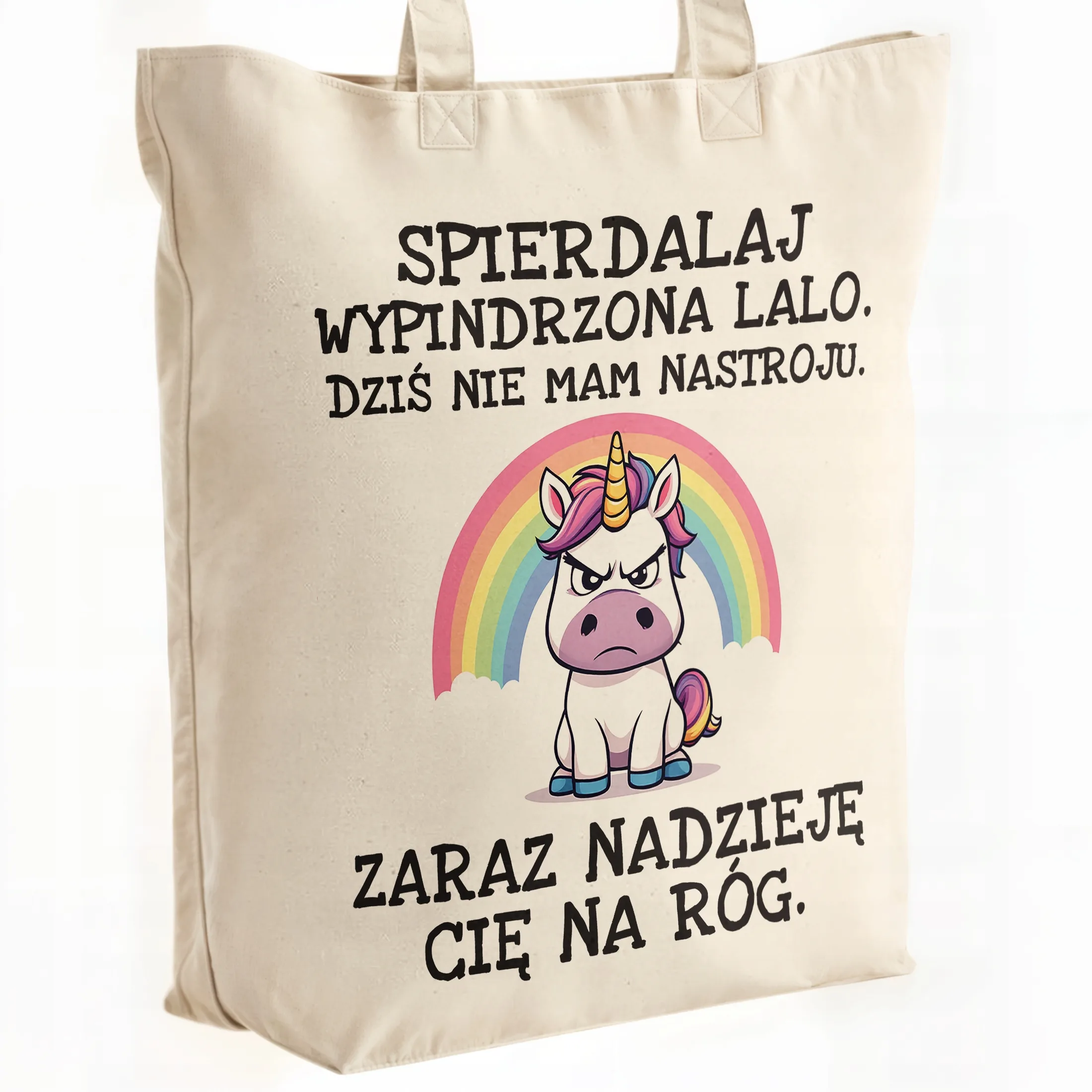 Torba bawełniana premium Spie***laj Wypindrzona Lalo Prezent