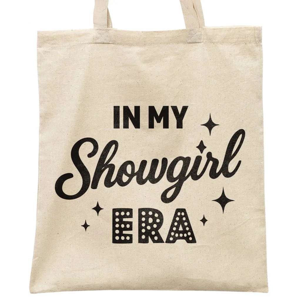 Torba bawełniana na zakupy Taylor Swift The Life Of A Showgirl Dla Fanów