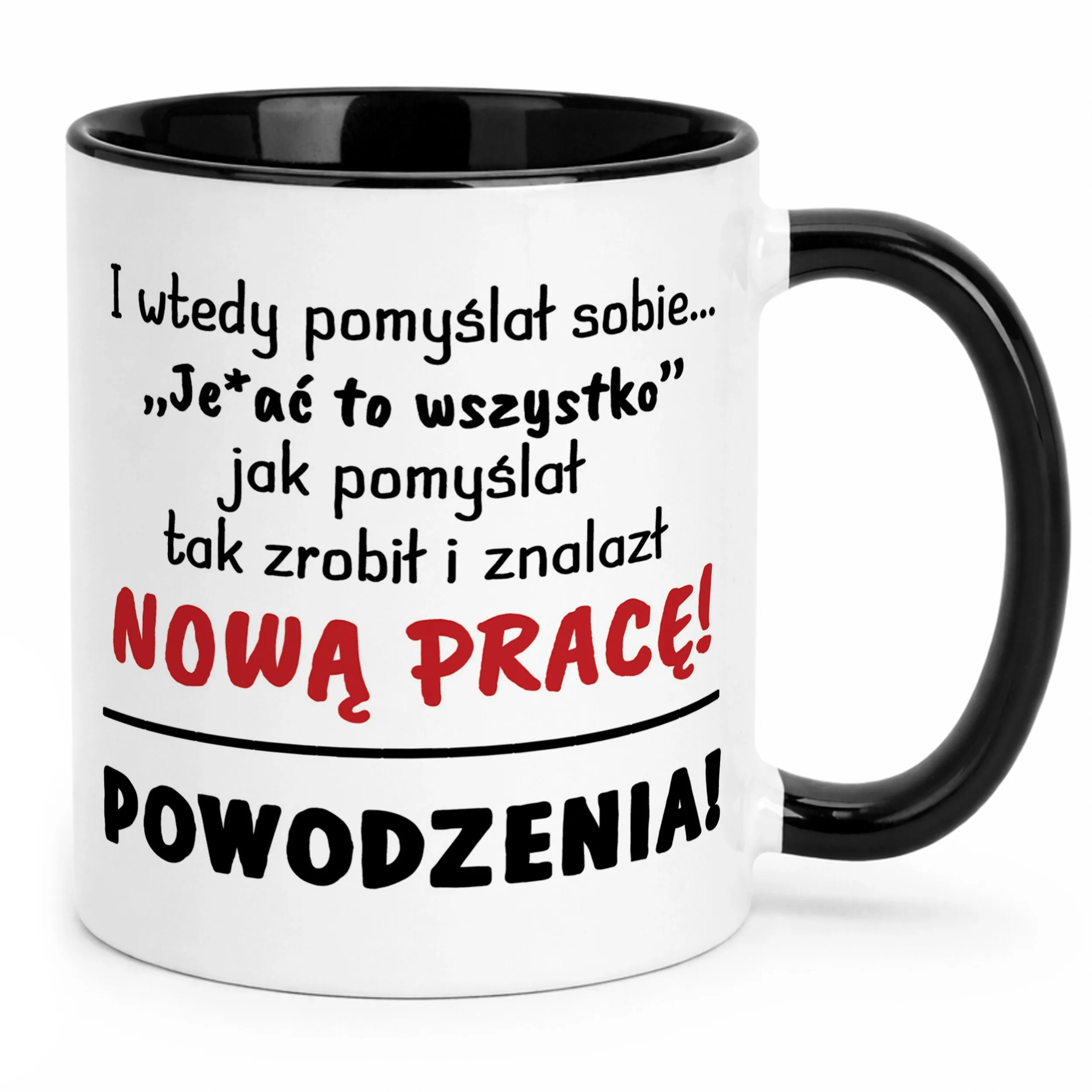 Kubki biało-czarne