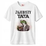 Koszulka biała męska Dzień Ojca Dla Taty Prezent