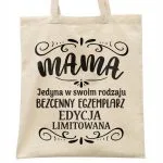 Torba bawełniana na zakupy Dzień Matki Dla Mamy Prezent Edycja Limitowana