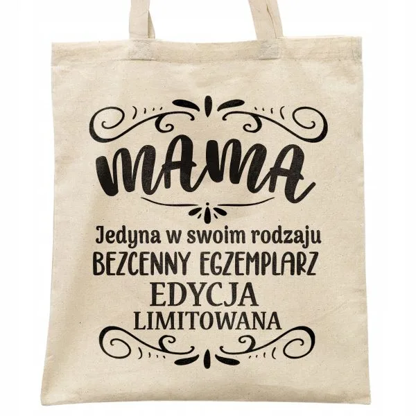 Torba bawełniana na zakupy Dzień Matki Dla Mamy Prezent Edycja Limitowana