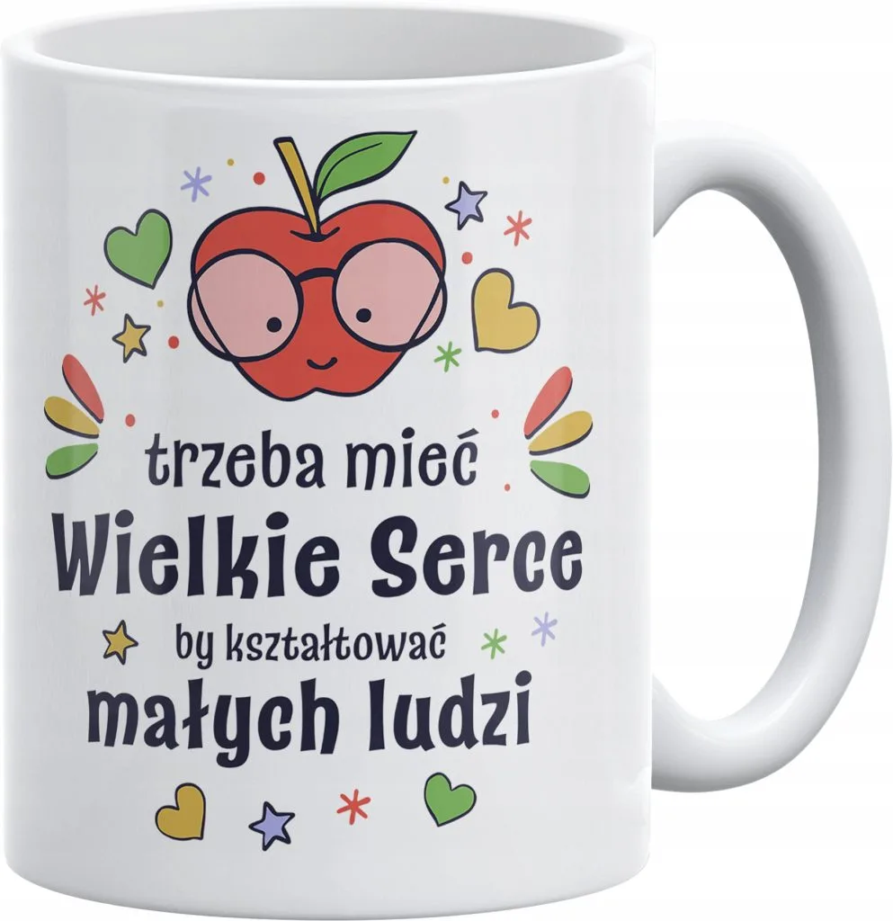 Kubek upominek prezent na dzień nauczyciela z cytatem