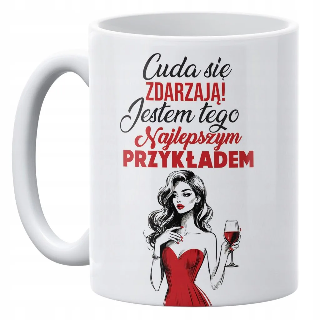Kubek ceramiczny 330 ml Z okazji Dnia Kobiet Prezent