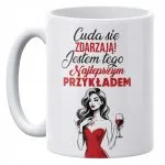 Kubek ceramiczny 330 ml Z okazji Dnia Kobiet Prezent