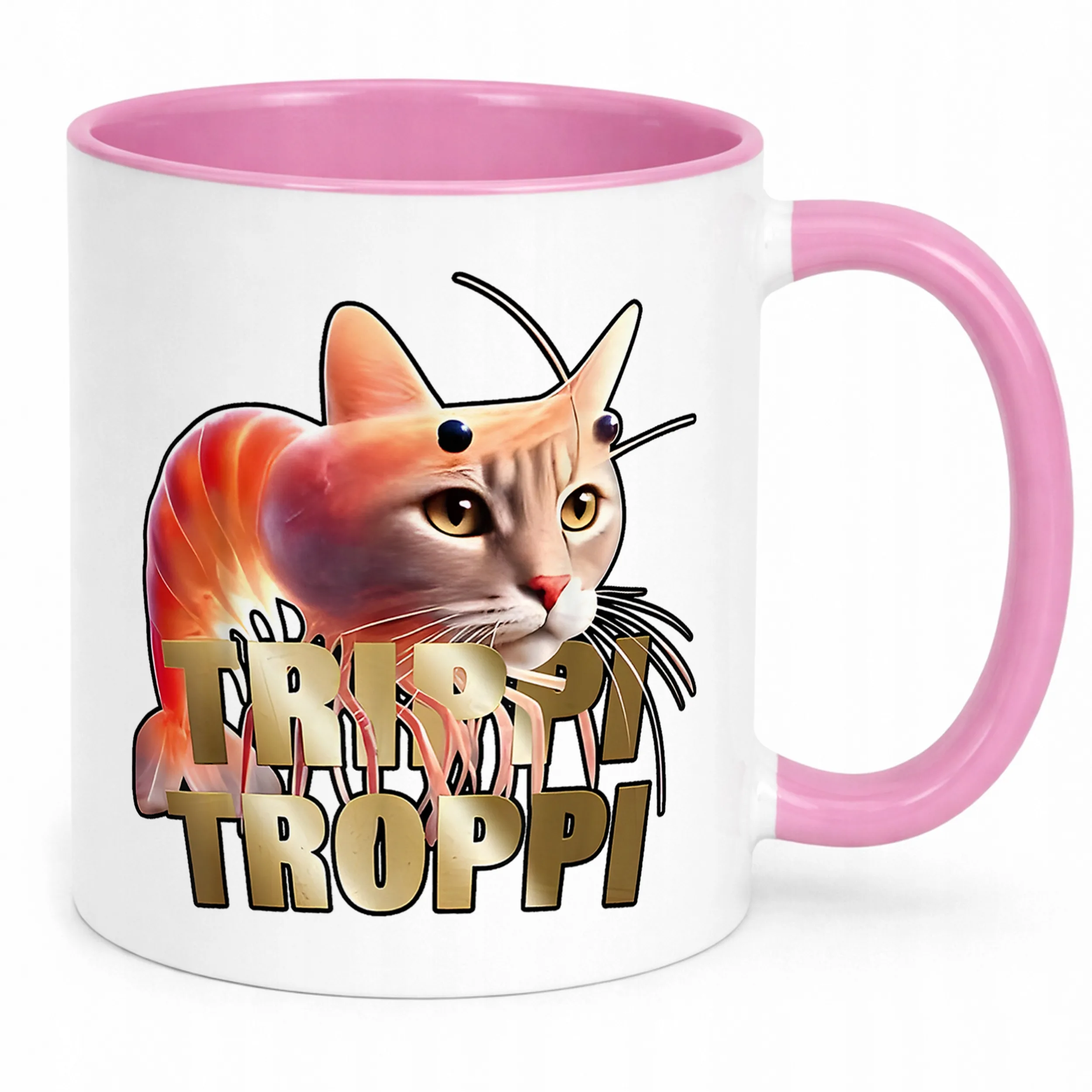 Kubek Różowy Trippi Troppi viral tiktok brainrot mem