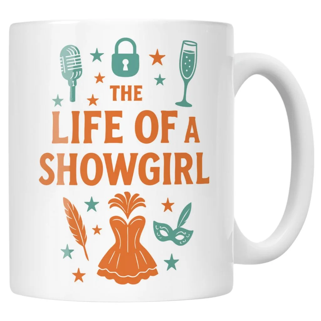 Kubek ceramiczny Taylor Swift The Life Of A Showgirl Dla Fanów Prezent