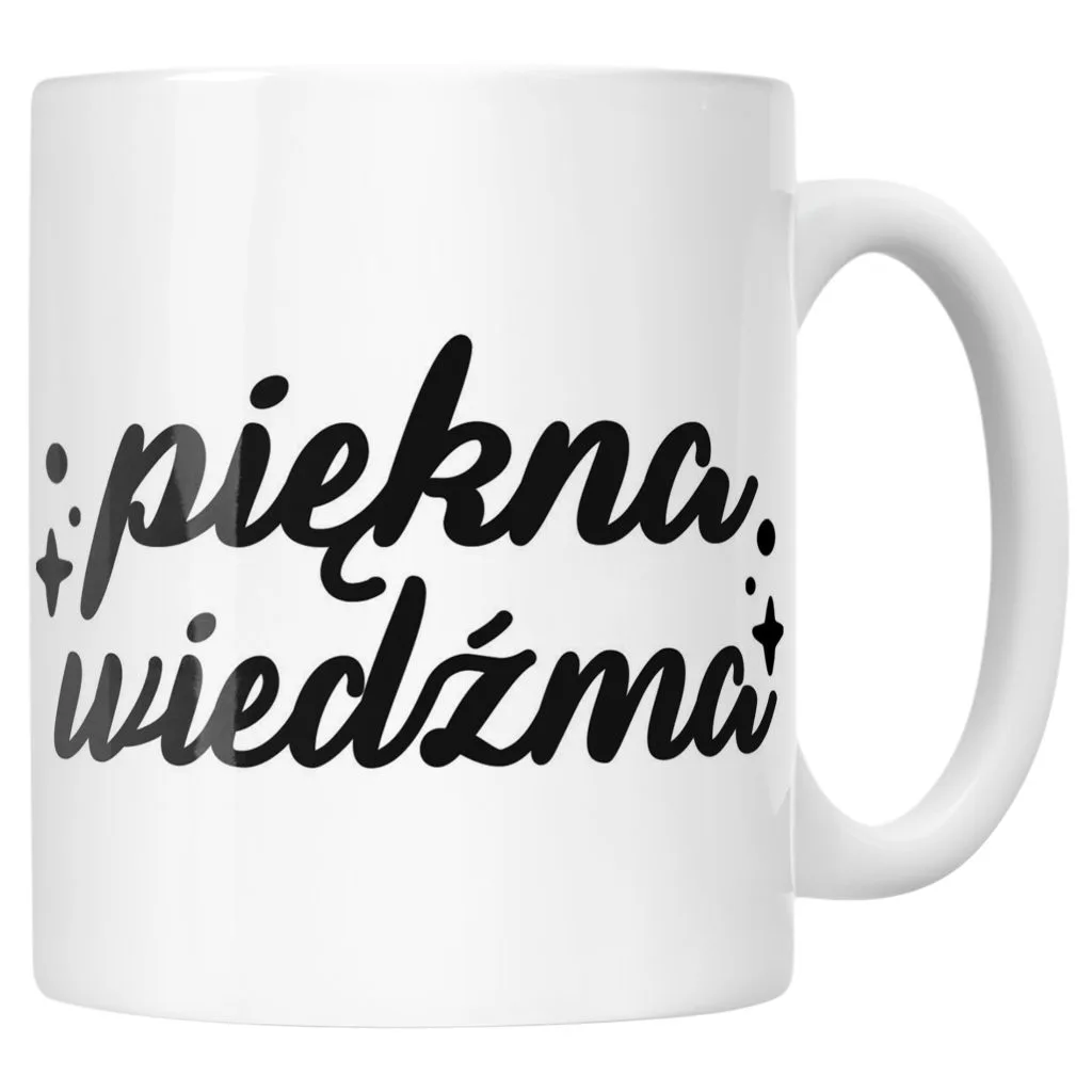 Kubek ceramiczny Halloween Piękna Wiedźma Dla Kobiety Prezent Upominek