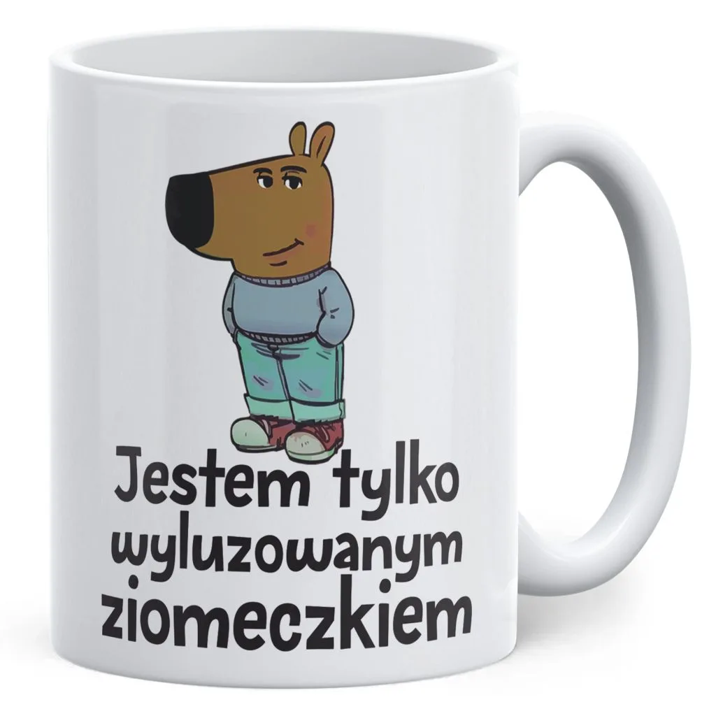 Kubek ceramiczny Wyluzowany Ziomek Zabawny Prezent Upominek