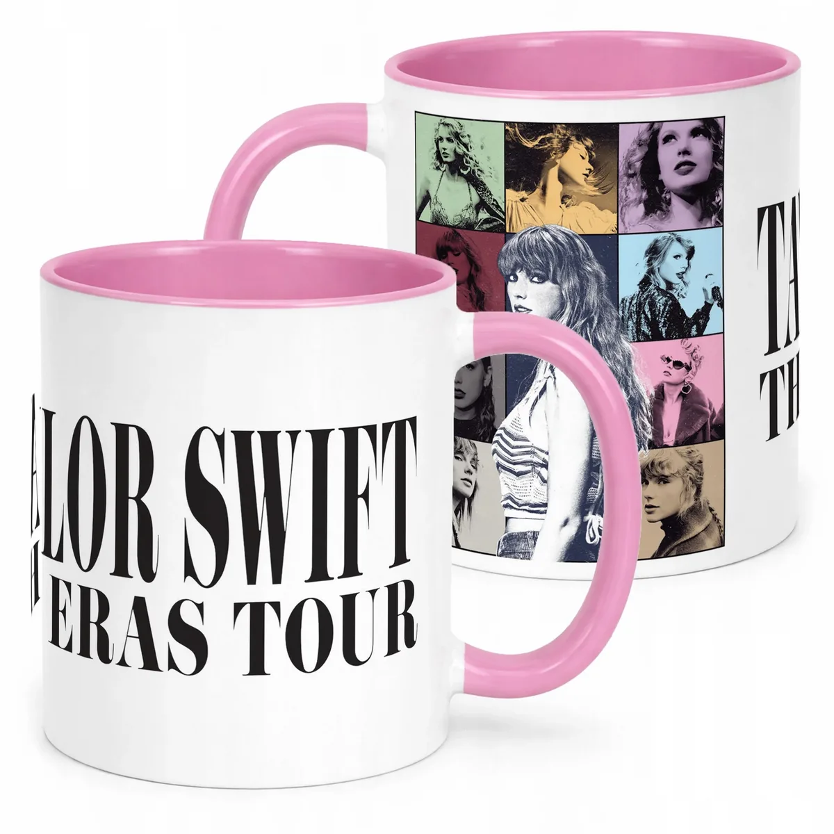 Kubek Różowy Taylor Swift The Eras Tour Dla Fanów Prezent Upominek