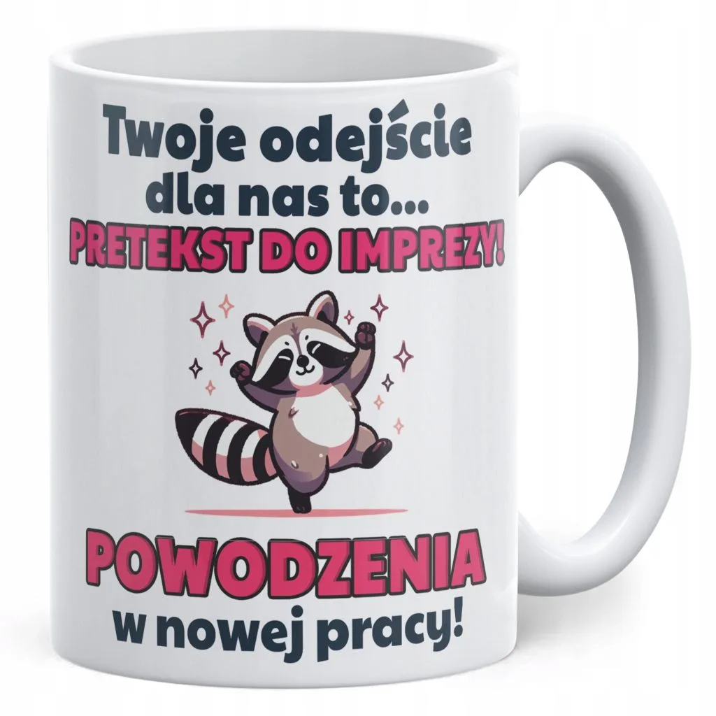Kubek ceramiczny Pożeganie Odejście z Pracy Dla Kolegi Koleżanki Prezent