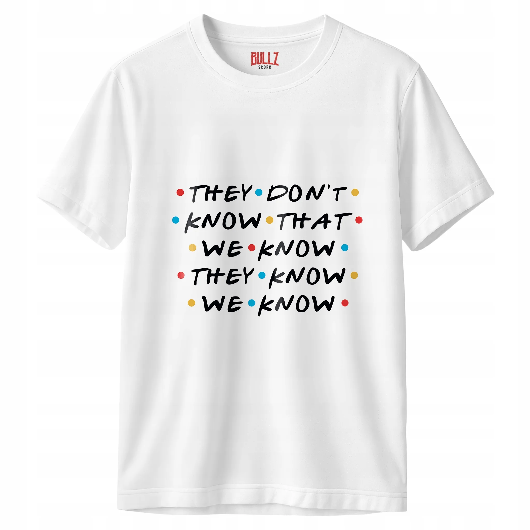 Koszulka biała męska Friends Przyjaciele Dla Fanów Serialu r. 3XL