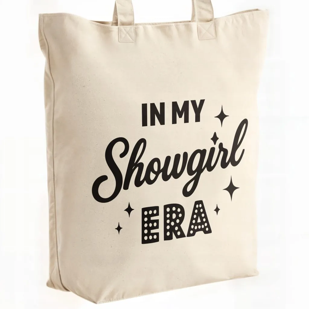 Torba bawełniana premium na zakupy Taylor Swift The Life Of A Showgirl