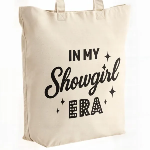 Torba bawełniana premium na zakupy Taylor Swift The Life Of A Showgirl