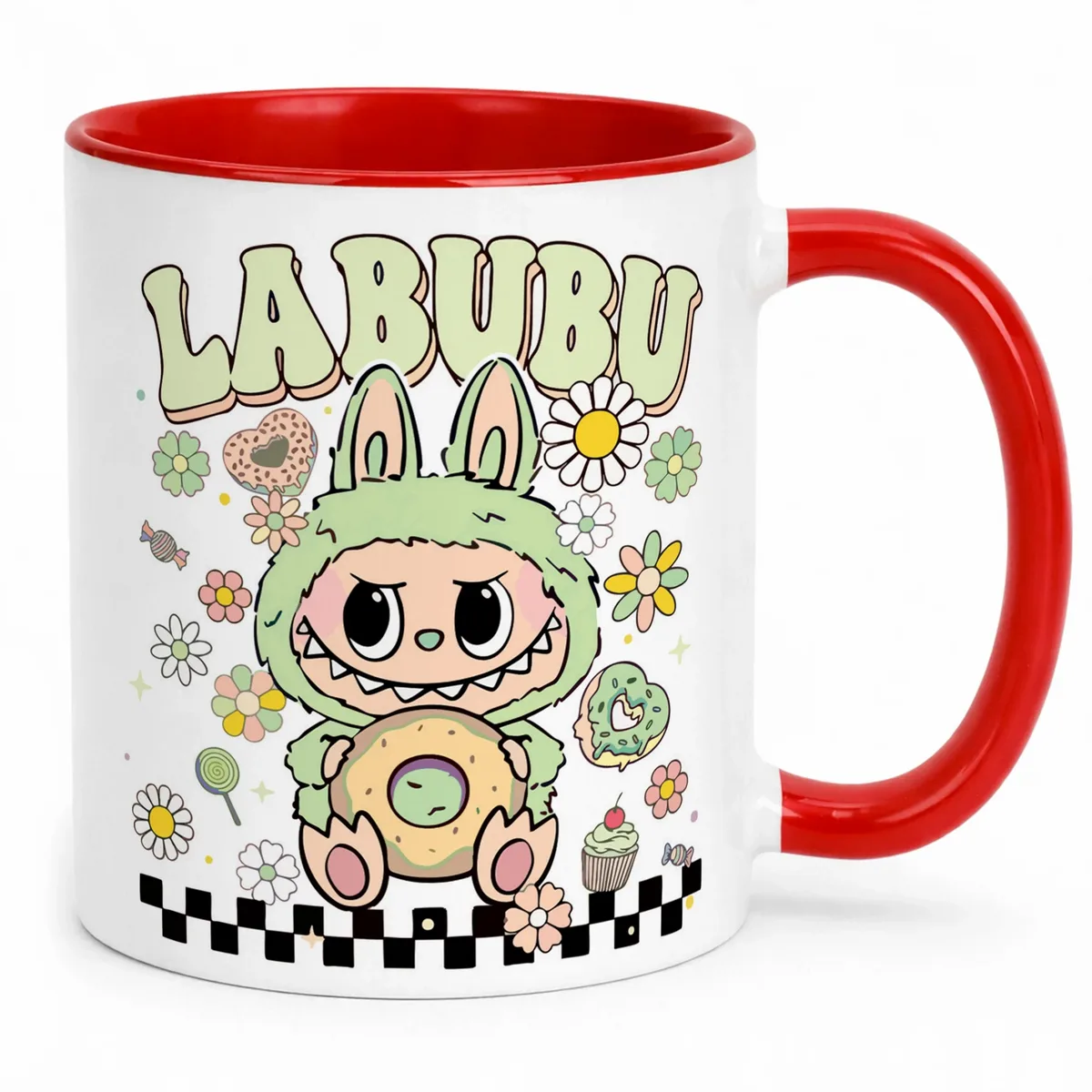 Kubek ceramiczny Labubu Dla Dzieci Prezent Urocze Potworki