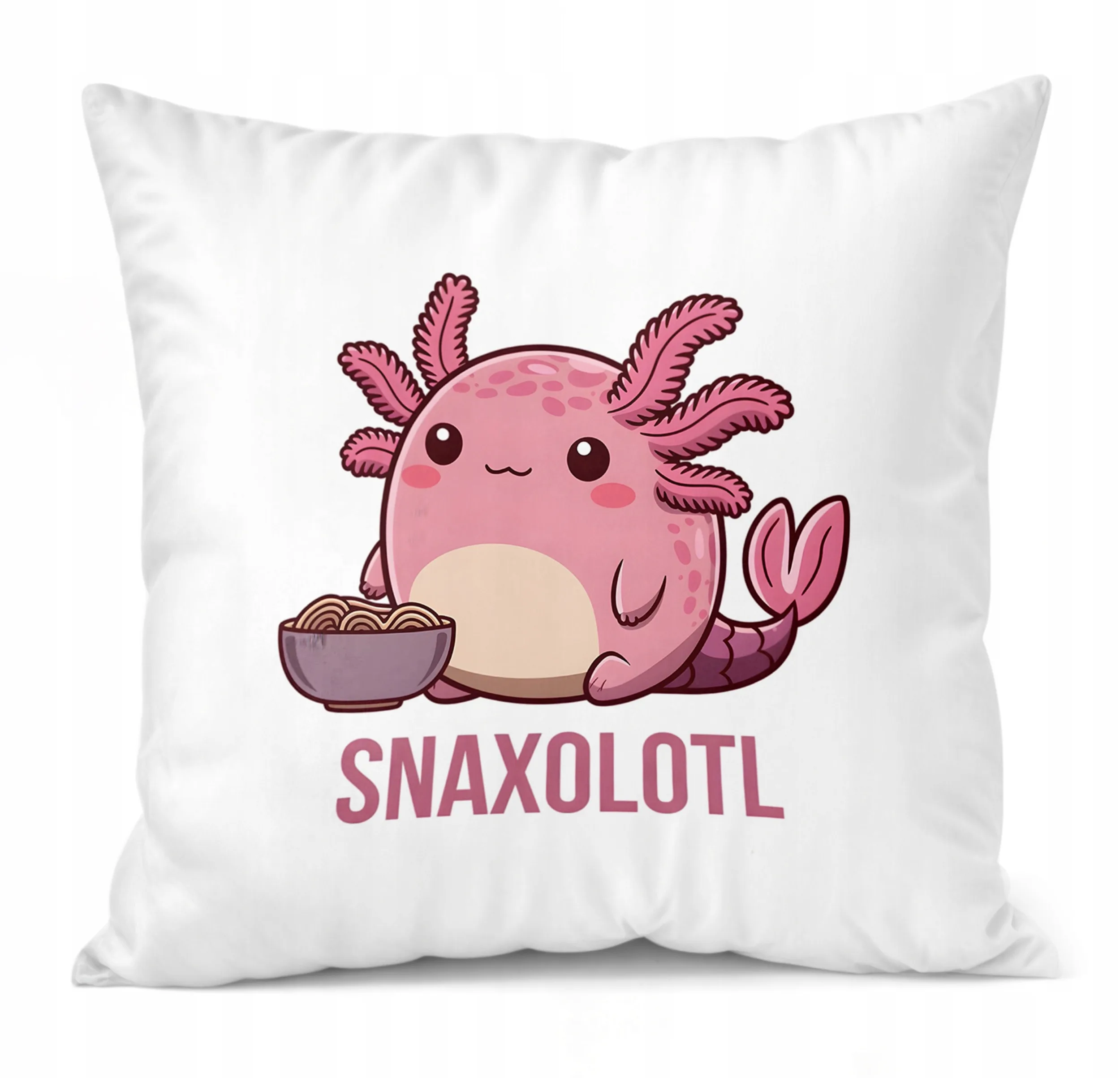 Jasiek 40×40 dla fana axolotli Aksolotl Axolotl Różowy Zwierzak Viral HIT