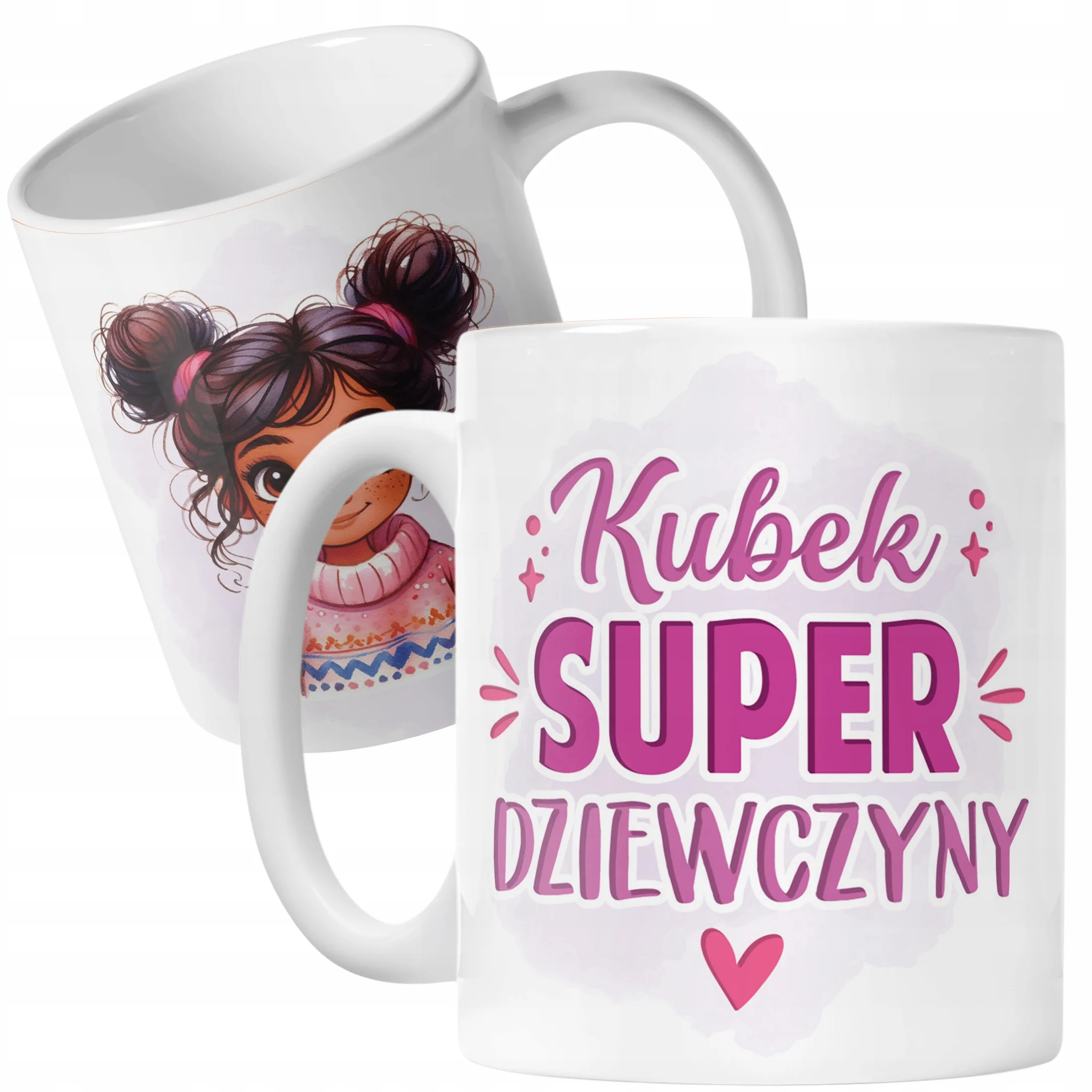 Kubek Ceramiczny Dzień Kobiet Dla Dziewczynki Dla Niej Prezent Upominek