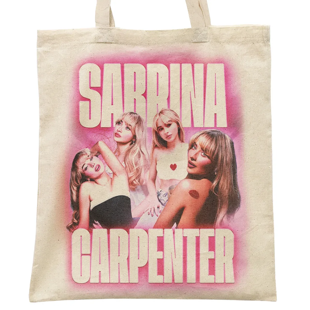 Torba bawełniana na zakupy 42×38 Sabrina Carpenter Dla Fanów