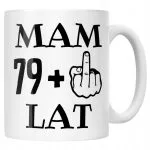 Kubek ceramiczny Na Urodziny Mam 80 Lat Zabawny Prezent Upominek