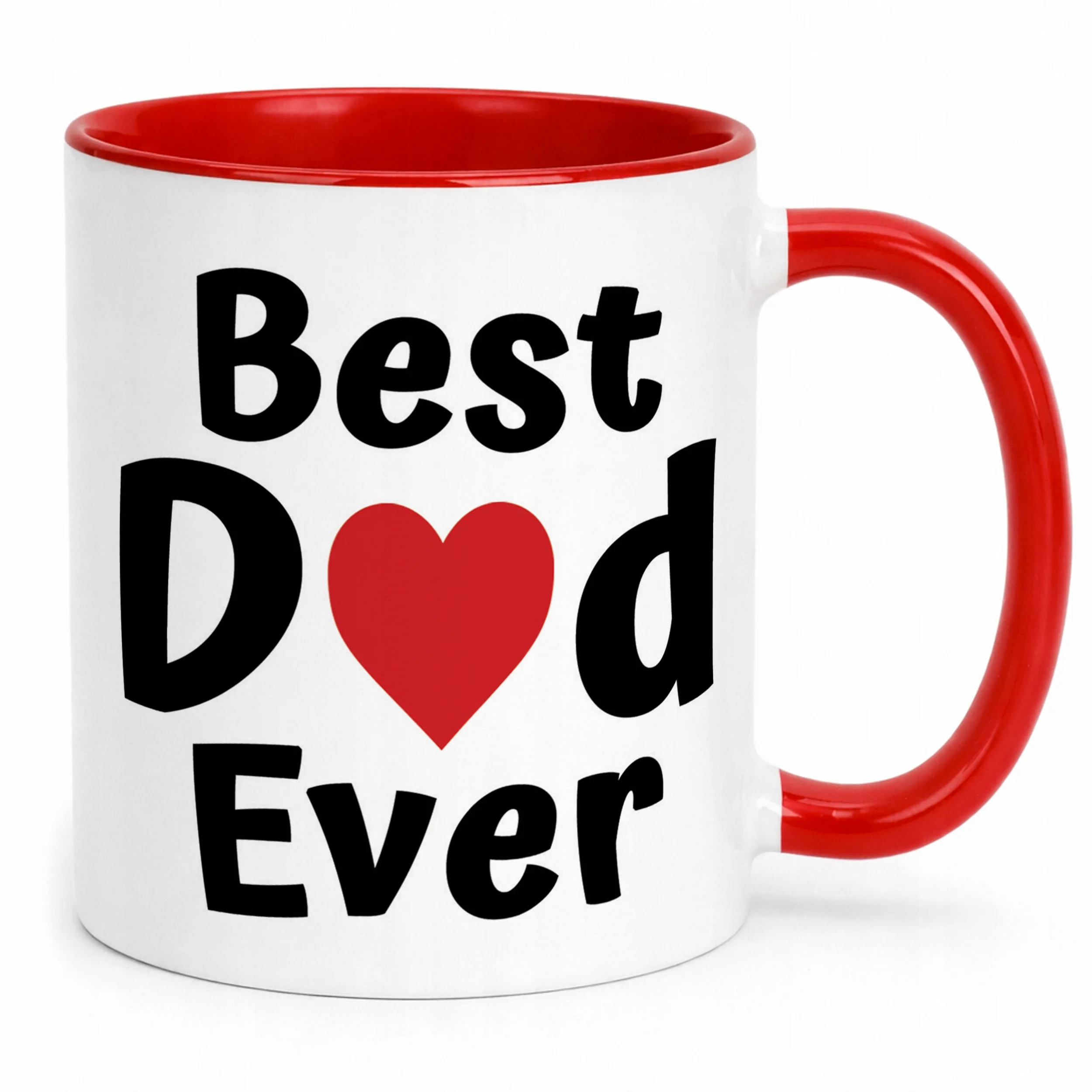 Kubek ceramiczny Dzień Ojca Best Dad Ever Upominek Dla Taty