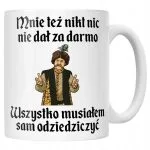 Kubek ceramiczny 1670 Musiałem Sam Odziedziczyć Jan Paweł Prezent