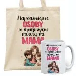 Zestaw Kubek + Torba Dzień Matki Dla Mamy Prezent Upominek