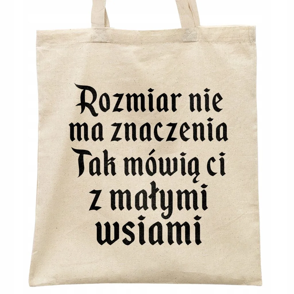 Torba bawełniana na zakupy 1670 Rozmiar Nie Ma Znaczenia