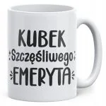 Kubek ceramiczny z okazji Emerytury Dla Emeryta Prezent Upominek