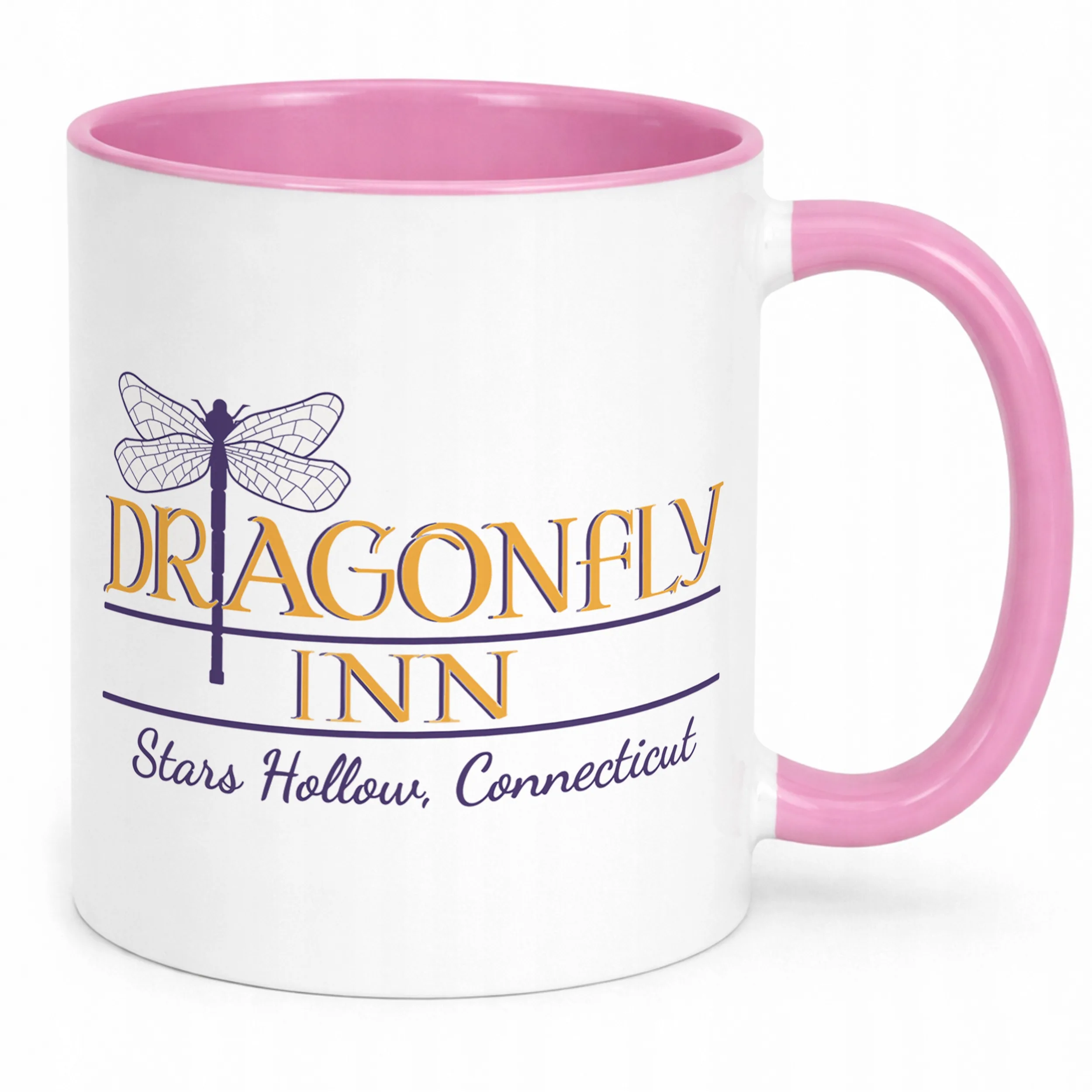 Kubek Różowy Gilmore Girls Dla Fanów Serialu Dragonfly Inn