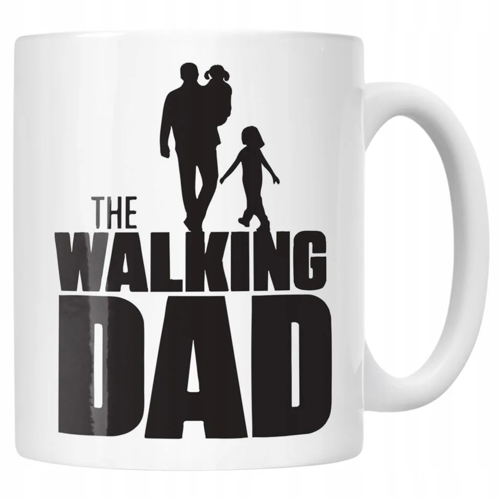 Kubek ceramiczny Dzień Ojca Dla Taty The Walking Dad Prezent