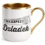 Kubek Premium Złoty Dzień Dziadka Dla Dziadka Prezent Upominek
