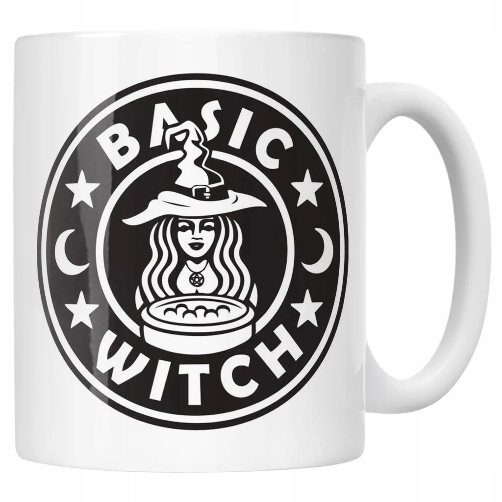 Kubek ceramiczny Halloween Jesień Wiedźma Kawa Prezent Upominek