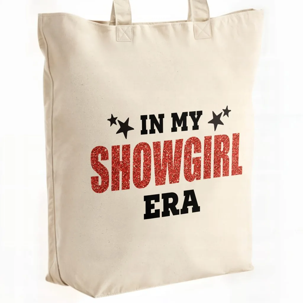 Torba bawełniana premium na zakupy Taylor Swift The Life Of A Showgirl