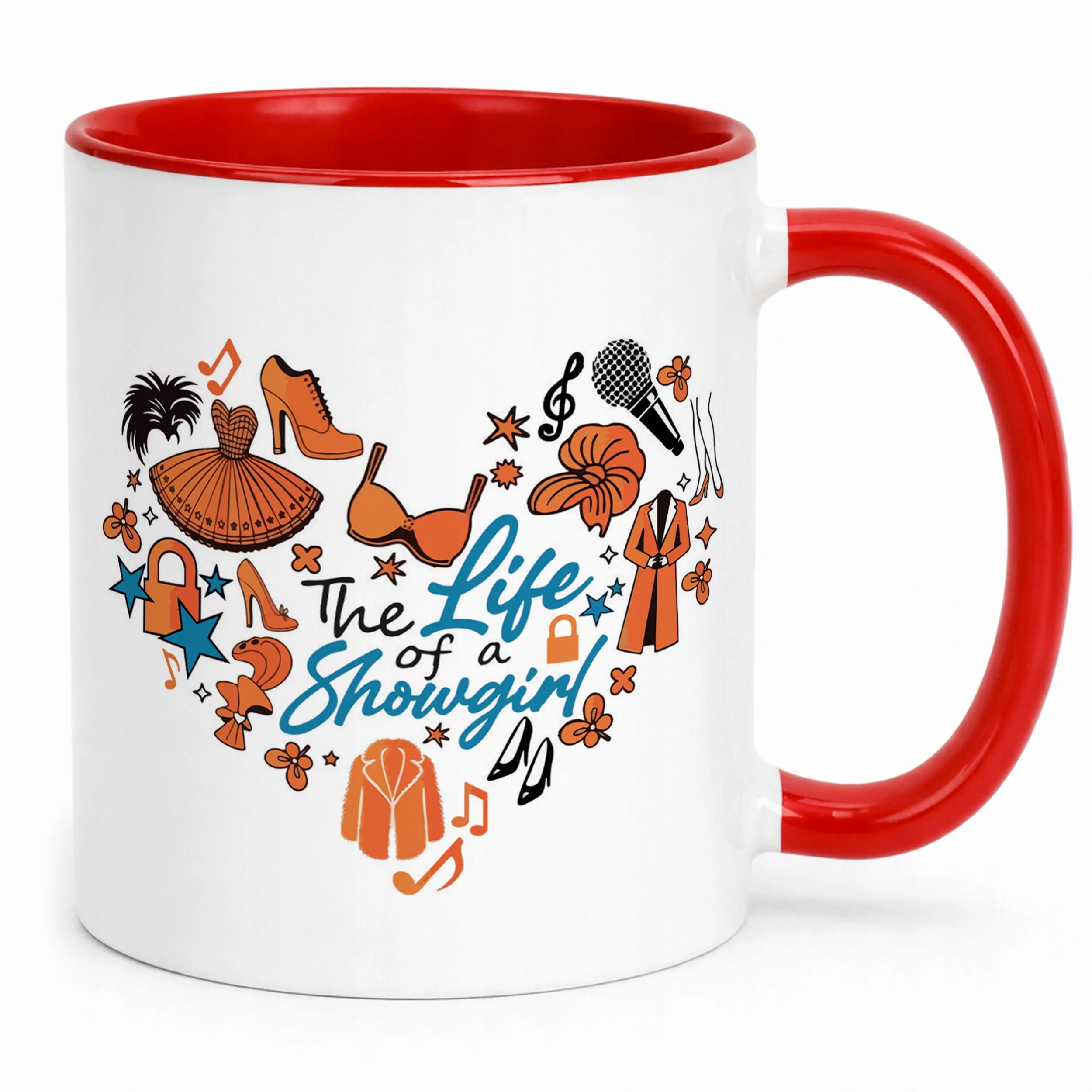 Kubek ceramiczny Taylor Swift The Life Of A Showgirl Dla Fanów Prezent
