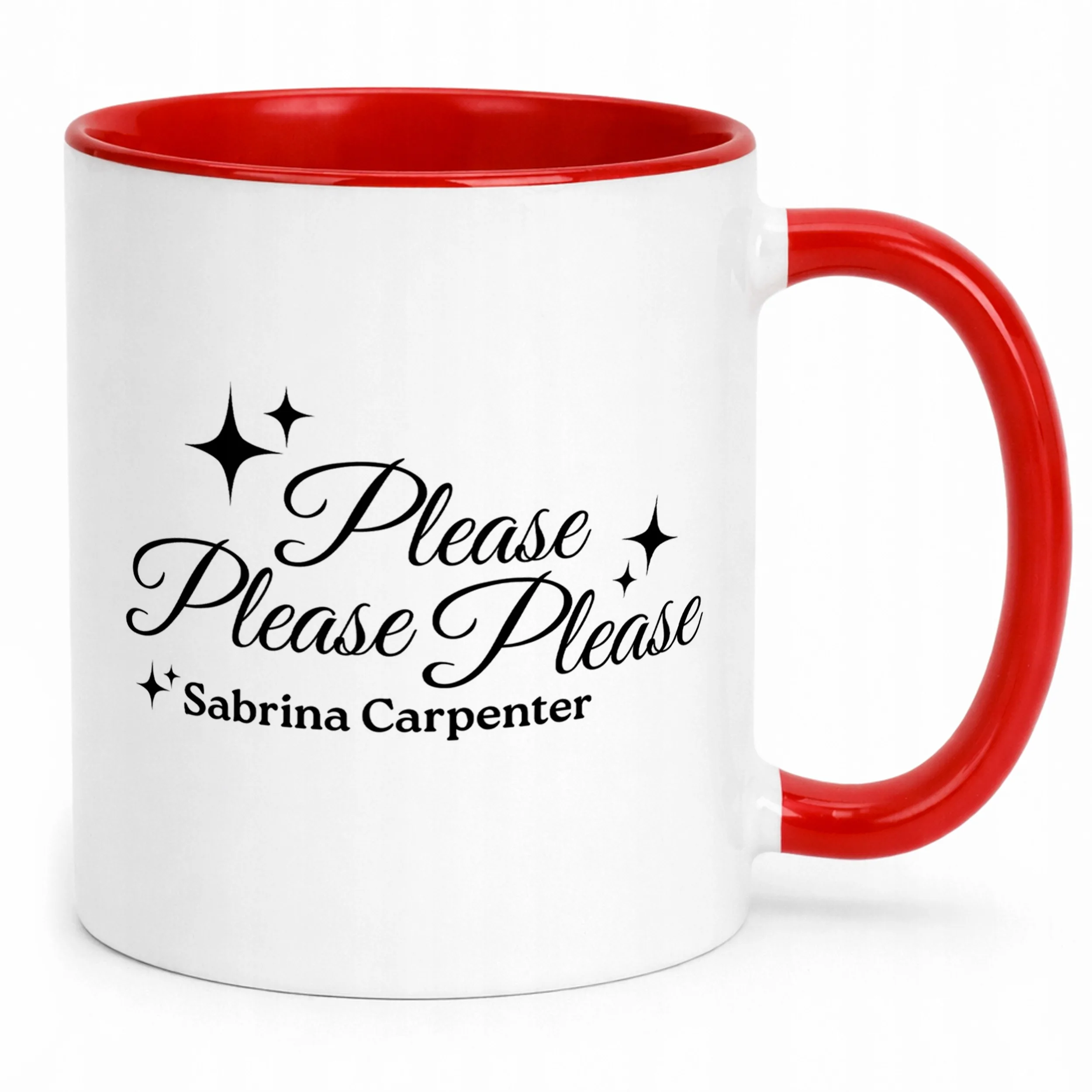 Kubek Czerwony Sabrina Carpenter Dla Fanów Prezent Upominek