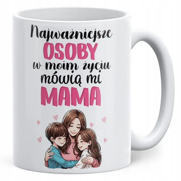 Kubek ceramiczny Dzień Matki Dla Mamy Prezent Najważniejsze Osoby