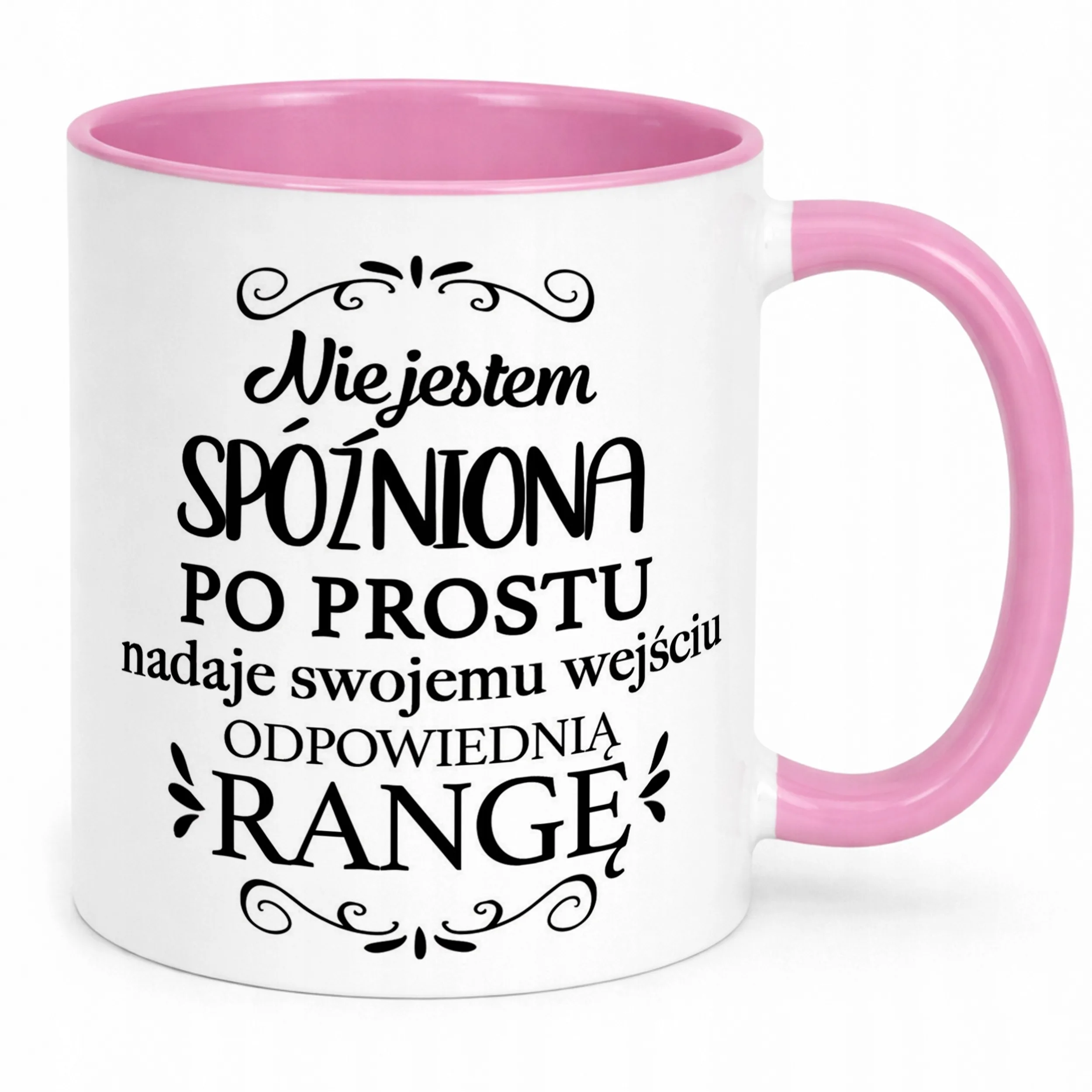 Kubek Różowy Dzień Kobiet Dla Kobiety Dziewczyny Prezent Upominek