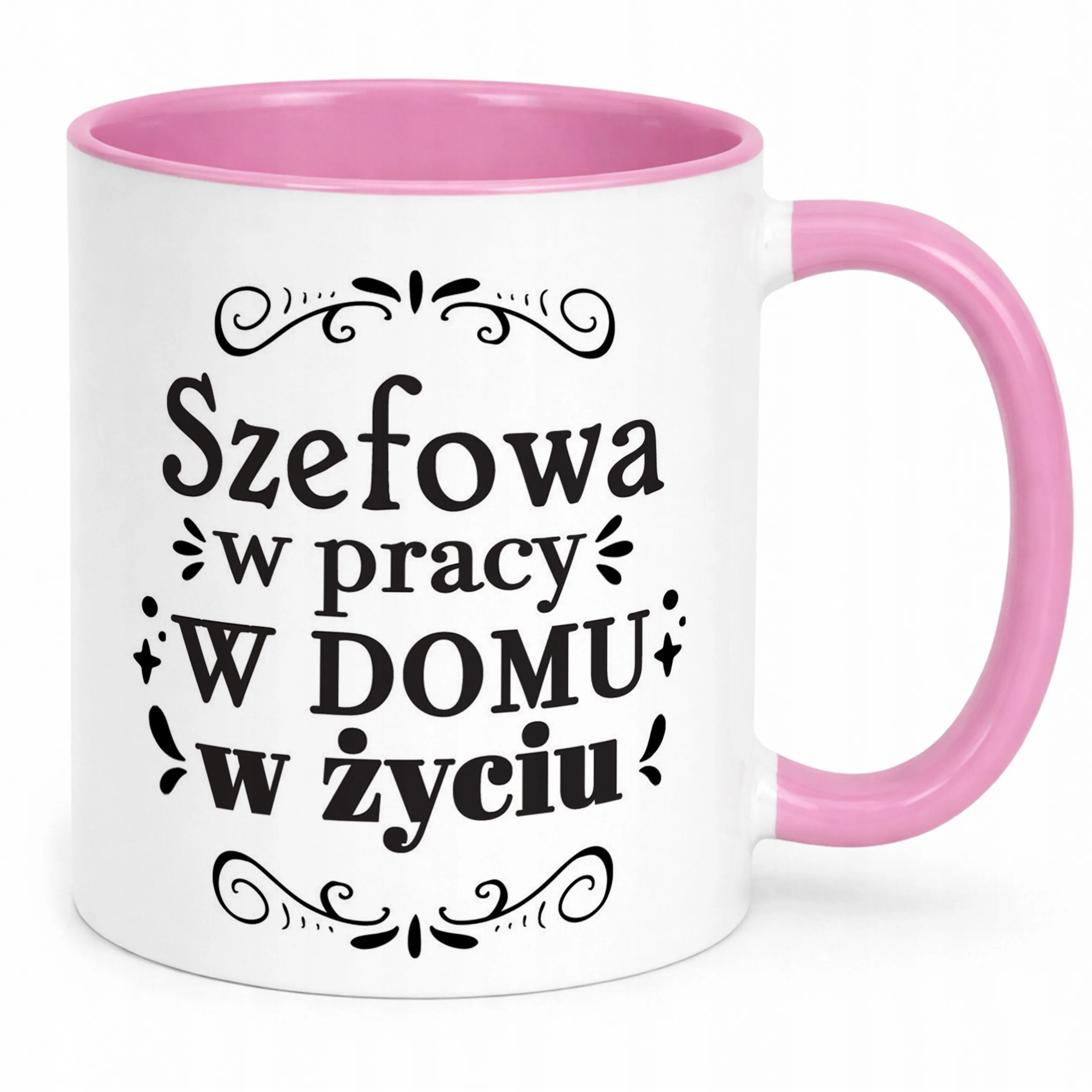 Kubek Różowy Dzień Kobiet Dla Kobiety Dziewczyny Prezent Upominek