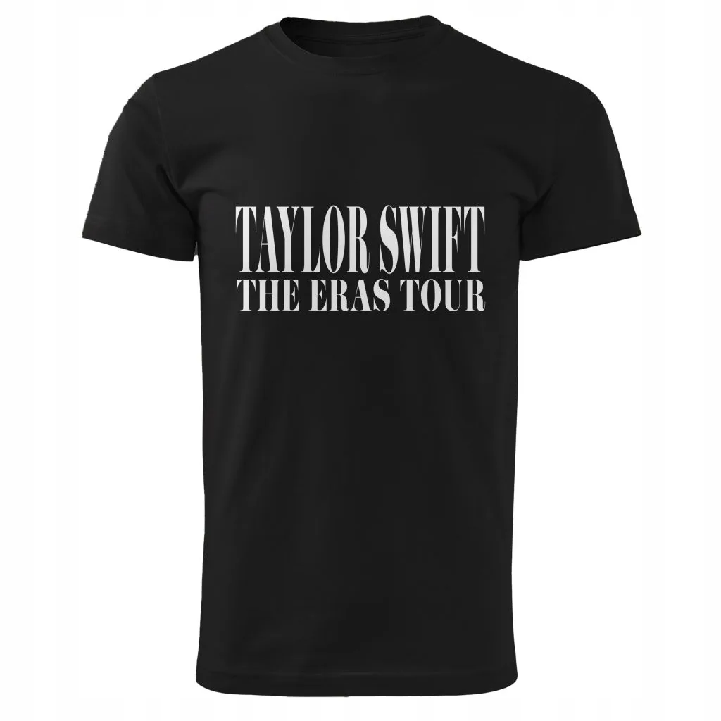 Koszulka męska czarna Taylor Swift The Eras Tour
