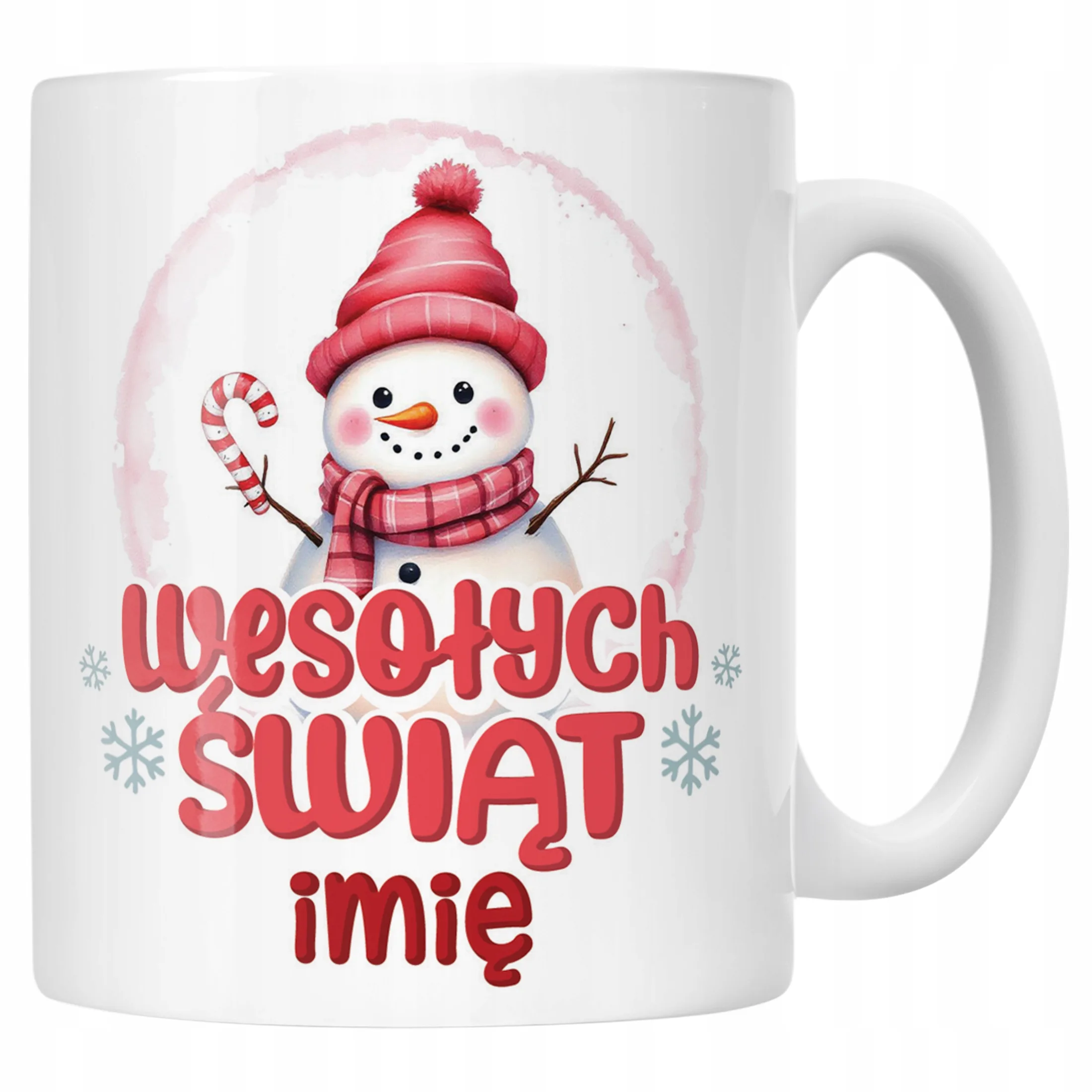Kubek Ceramiczny Personalizowany Świąteczny Boże Narodzenie Prezent