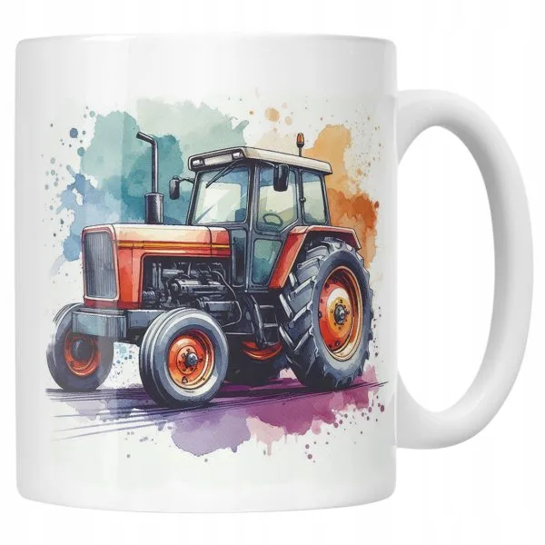 Kubek ceramiczny Dla Fanów Traktorów Rolników Traktor Prezent Upominek