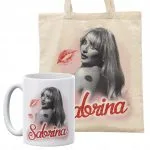 Zestaw torba bawełniana na zakupy + kubek Sabrina Carpenter Dla Fanów