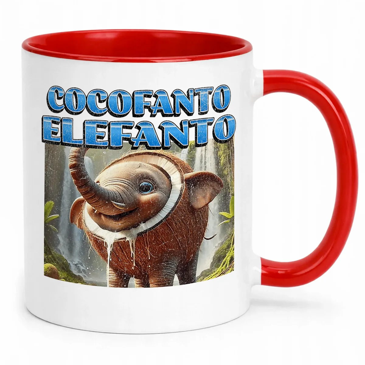 Kubek ceramiczny Cocofanto Elefanto viral tiktok brainrot mem