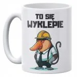 Kubek ceramiczny 330 ml Janusz Nosacz Do Pracy Zabawny Prezent