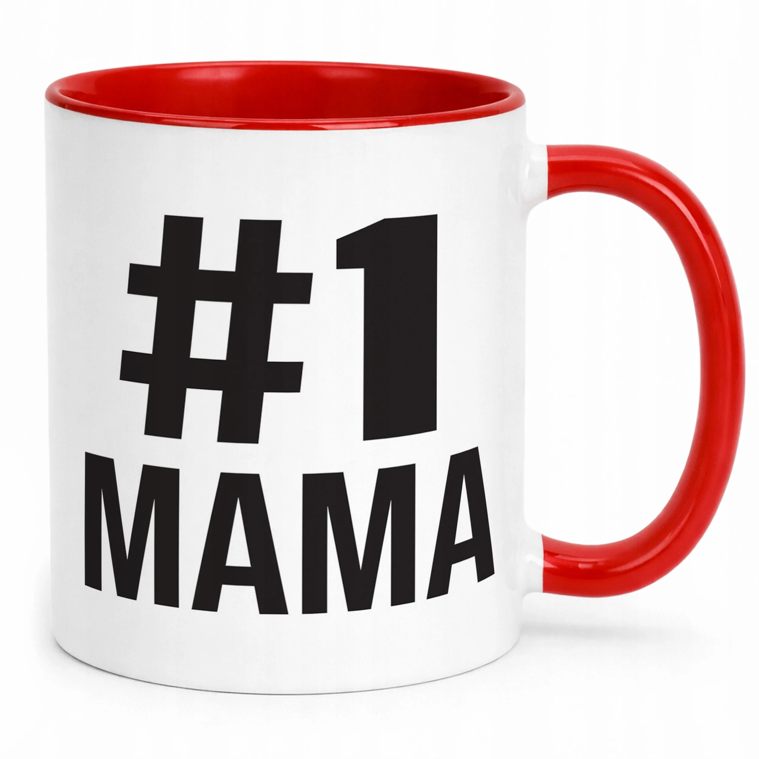 Kubek ceramiczny Dzień Matki 1# MAMA Prezent Upominek Dla Mamy