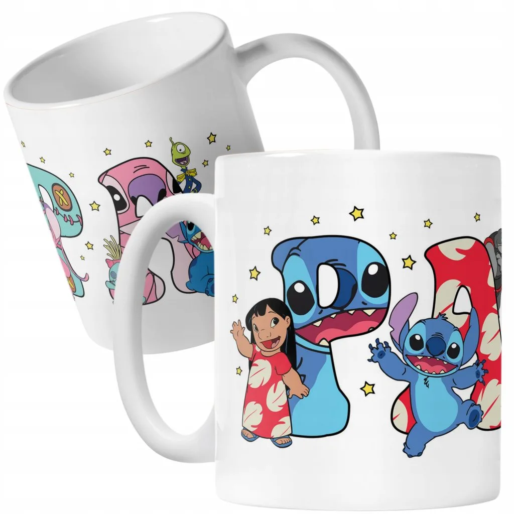 Kubek ceramiczny Stitch Lilo i Stich Bajka Dla Dzieci Prezent