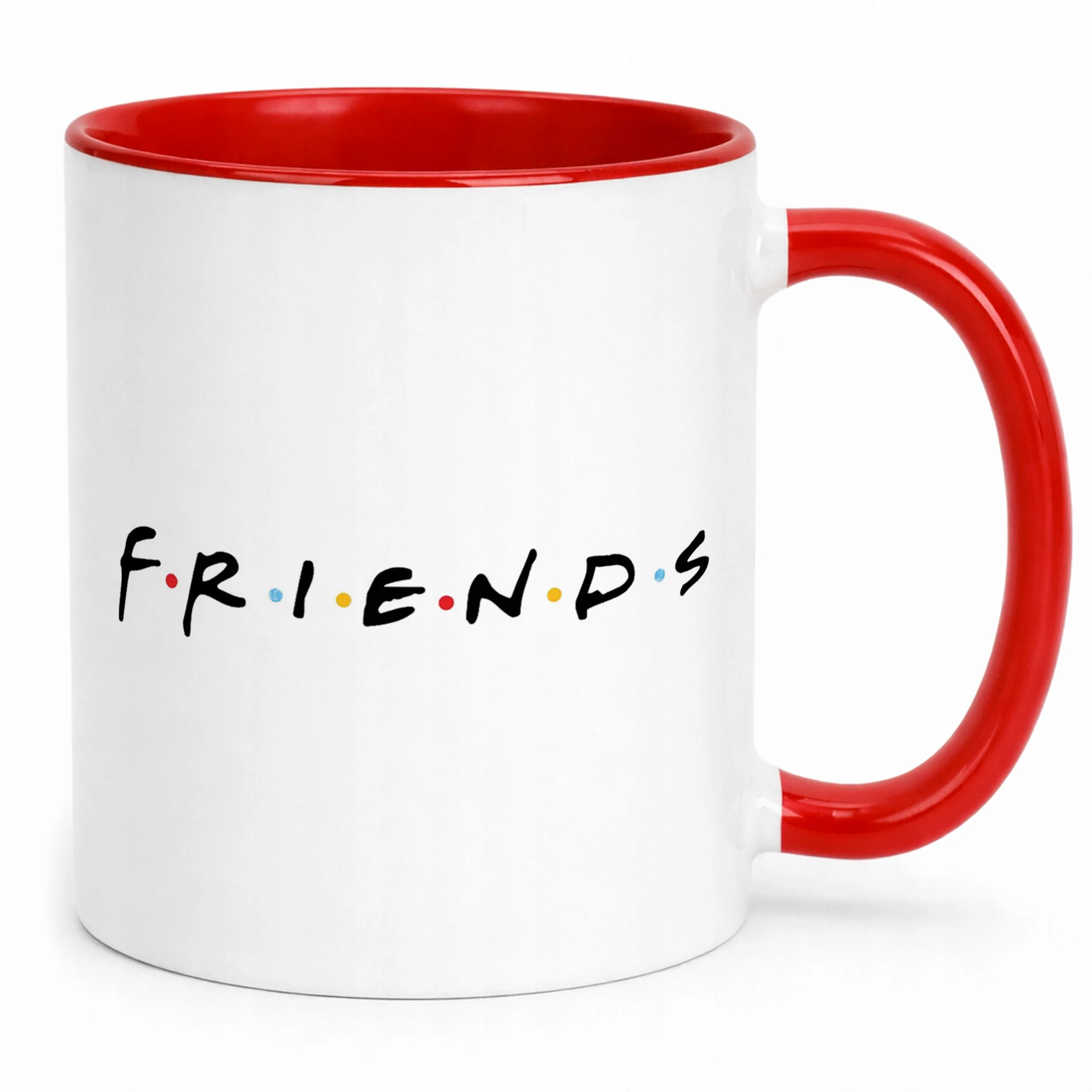 Kubek Czerwony Friends Przyjaciele Dla Fanów Serialu Prezent Upominek