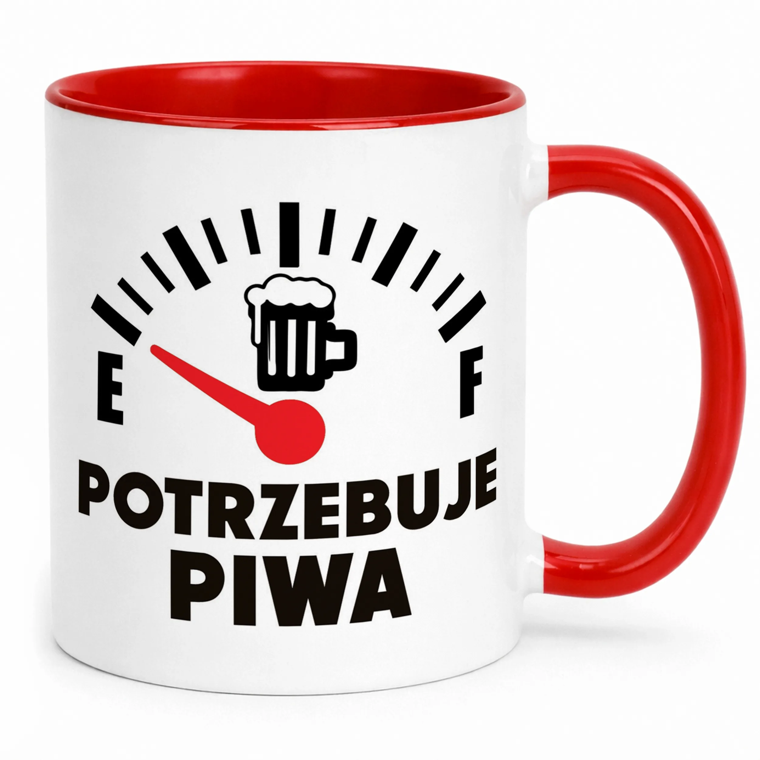 Kubek Czerwony Nie Jestem Urocza Śmieszny Zabawny Prezent