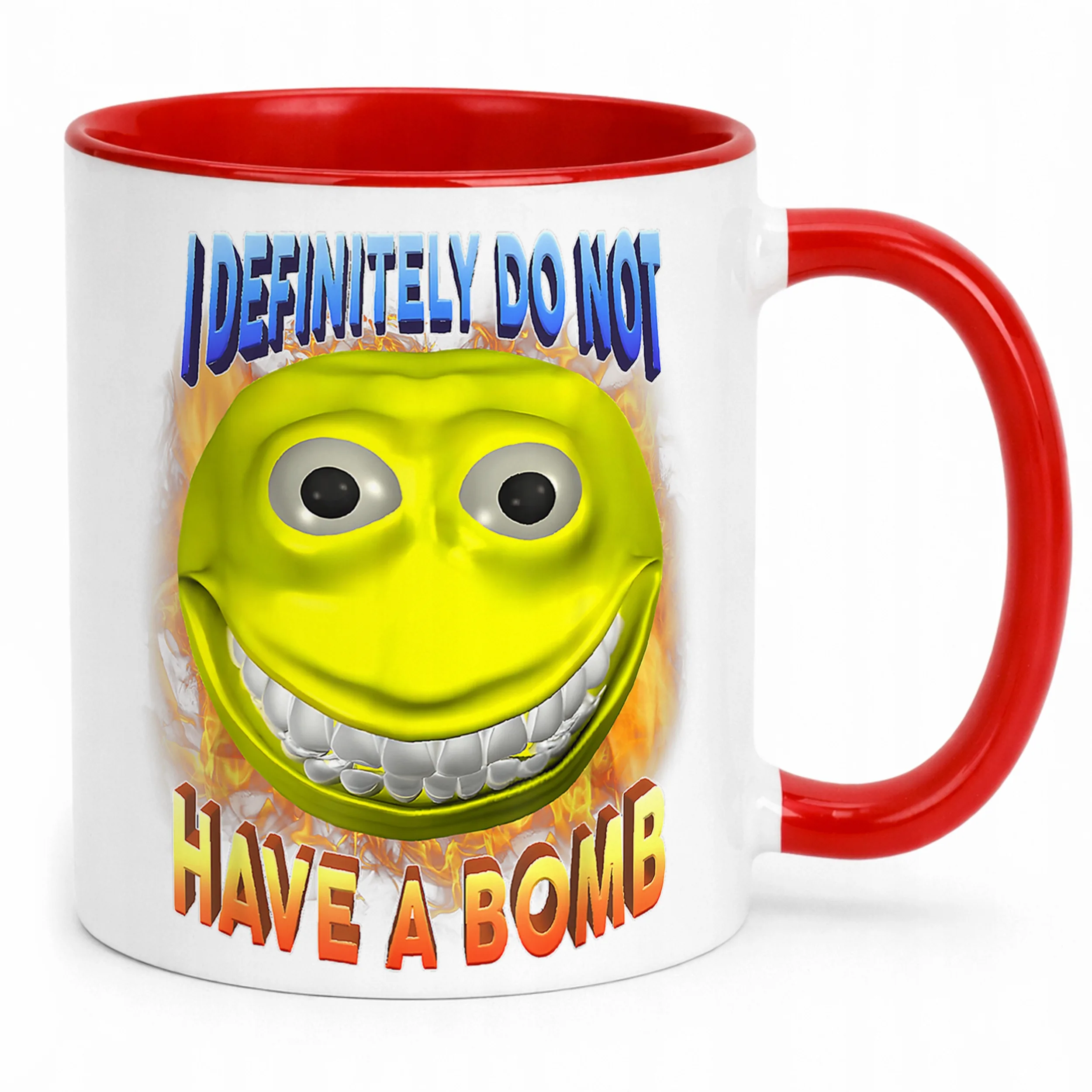 Kubek ceramiczny Definitely Do Not viral tiktok mem
